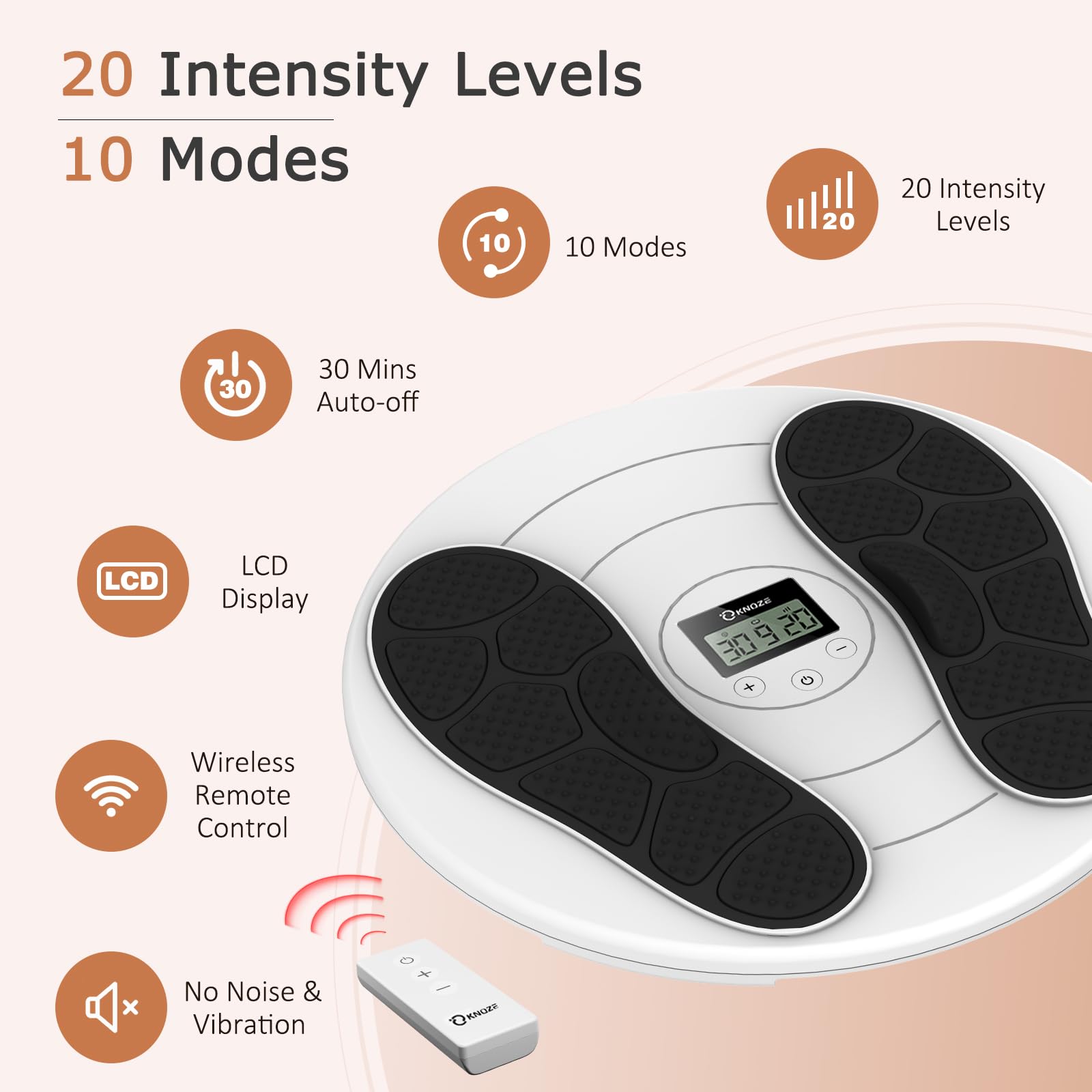 KNQZE Battery-powered unit lets you use it anywhere, anytime.