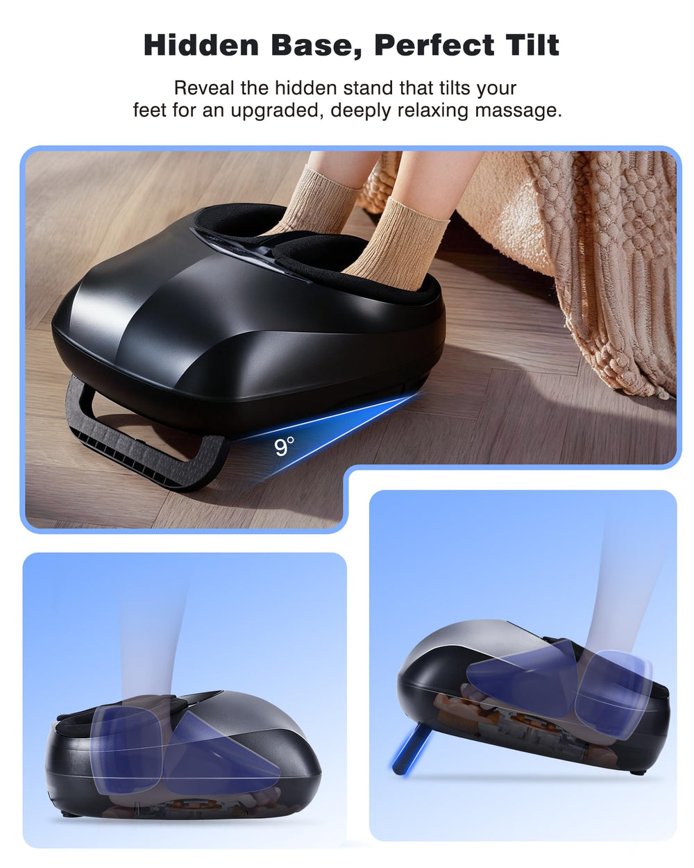 KNQZE remote control close-up enables easy session adjustments