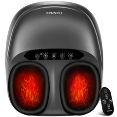 KNQZE Shiatsu Foot Massager with remote control for effortless, customizable relief after long days.