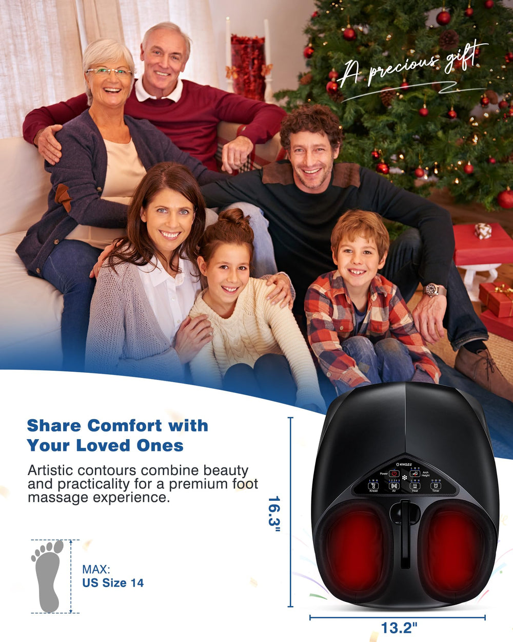 KNQZE removable washable foot cover simplifies cleaning after use