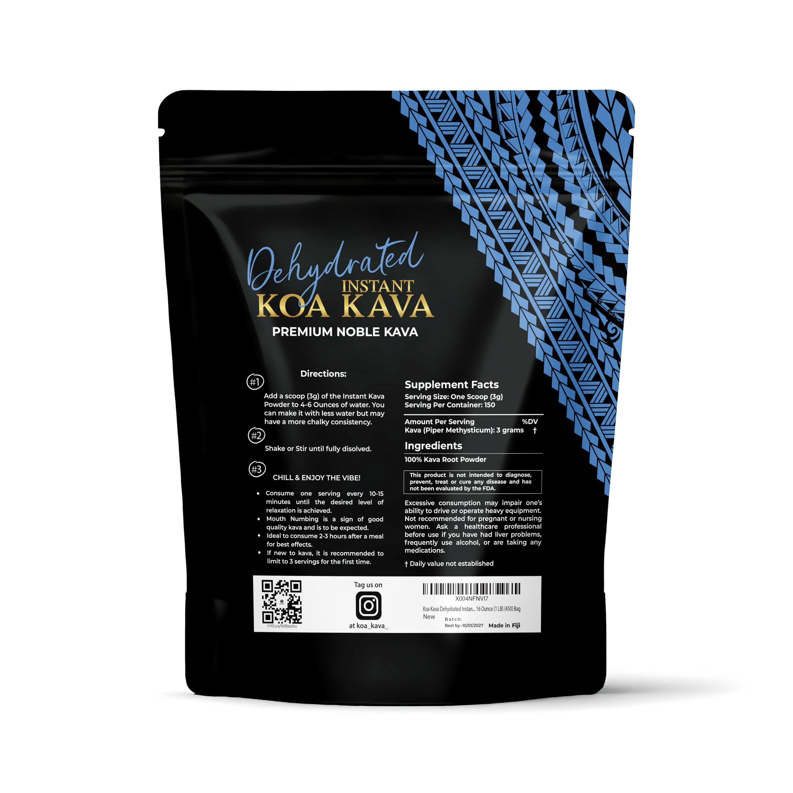 Backpacking with Koa Kava for easy refreshment on outdoor adventures