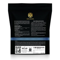 Koa Kava pour-steam-brew cup releases earthy aroma and relaxation notes.