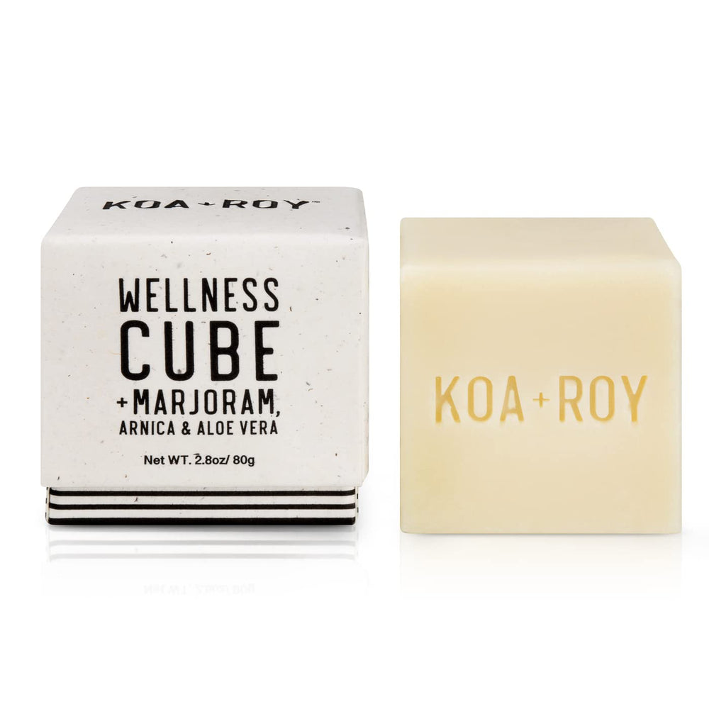 KOA ROY Wellness Cube used on sore joints for targeted relief