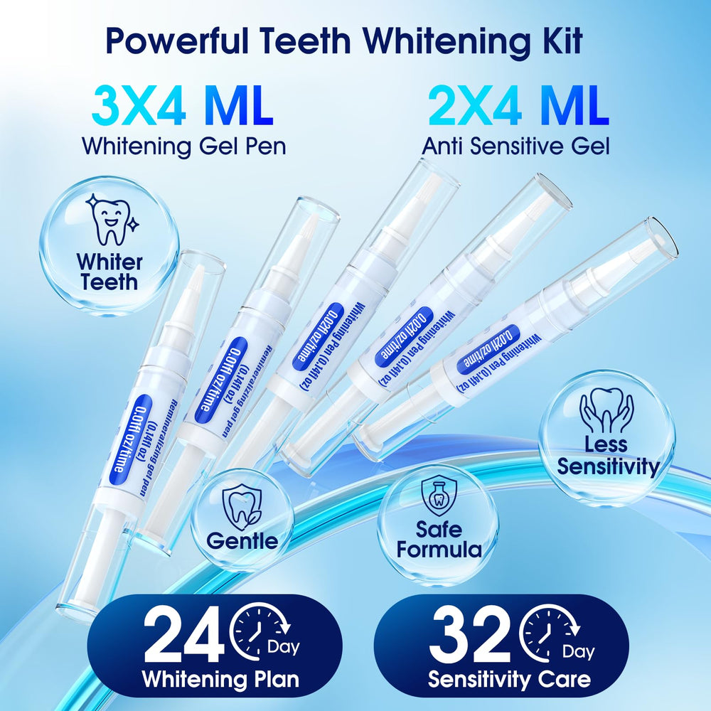 KOAEO Easy 3-step routine covers all teeth for even results.