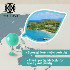 Beginner-friendly packaging ideal for first-time kava drinkers