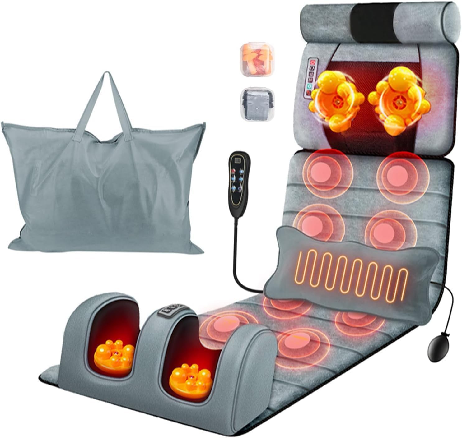 KOCASO full body massage mat back area for targeted relief and relaxation