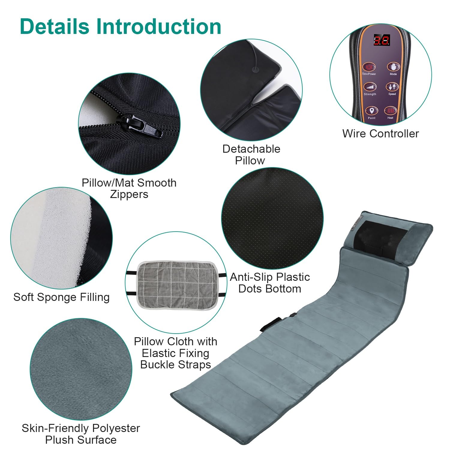 Kocaso nine mode vibration offers customizable comfort