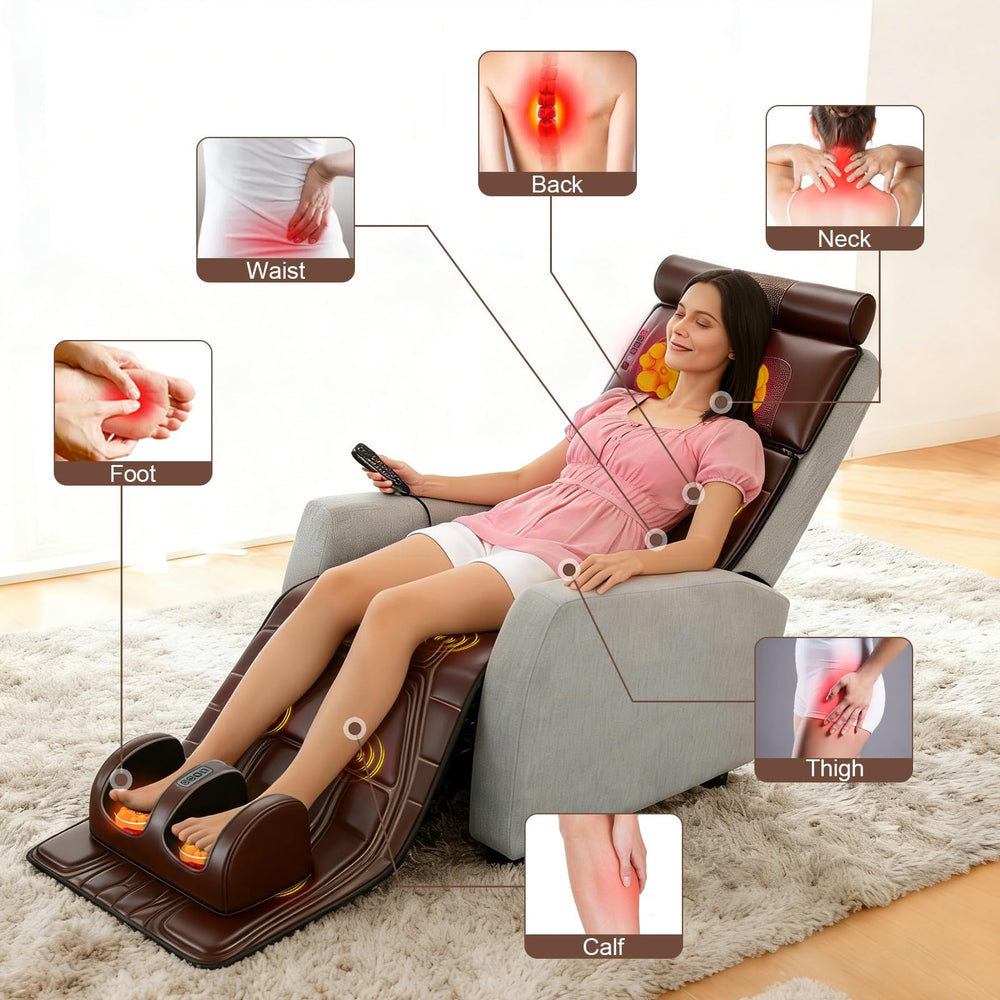 KOCASO foot massager targeting feet with soothing heat