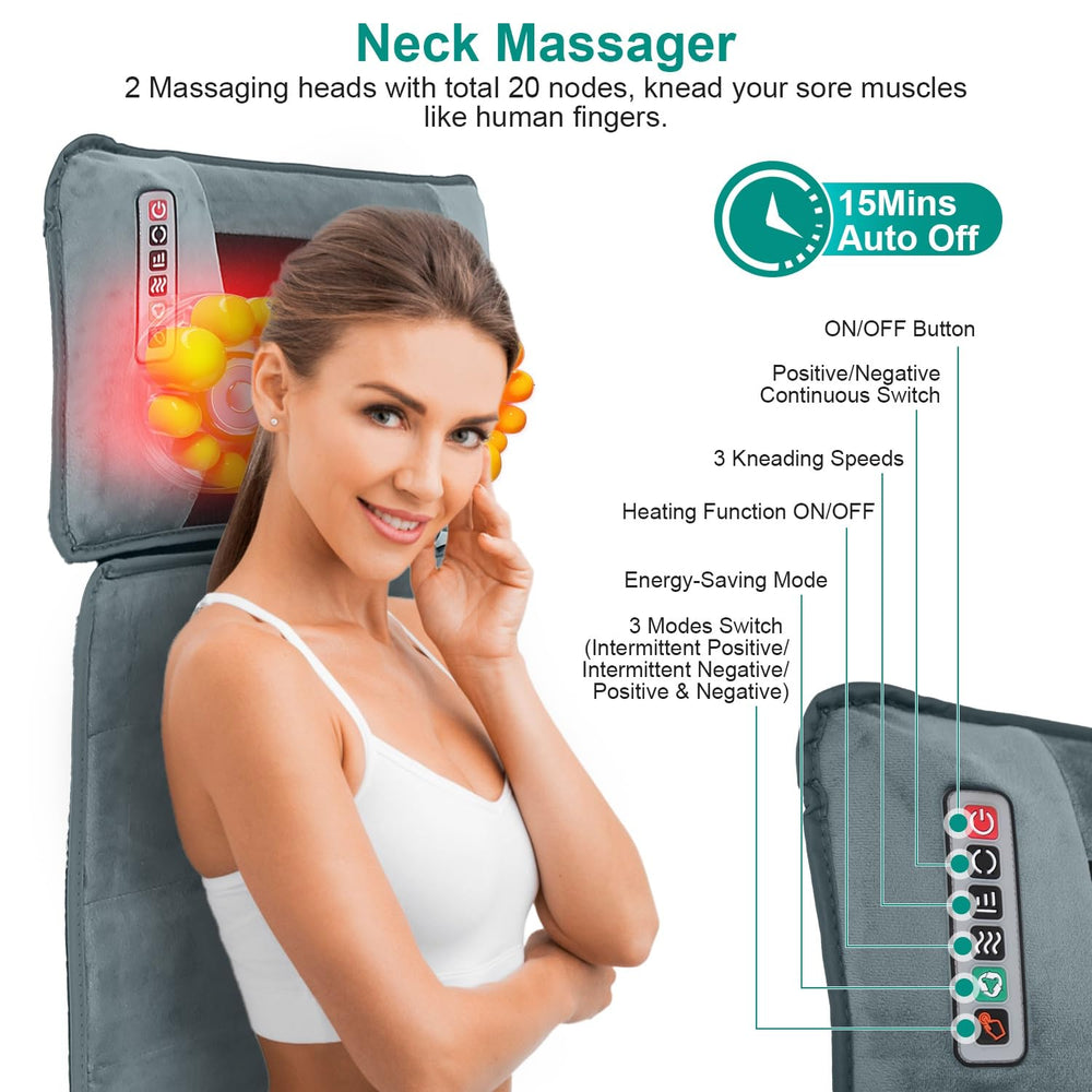 KOCASO timer settings for flexible massage duration.