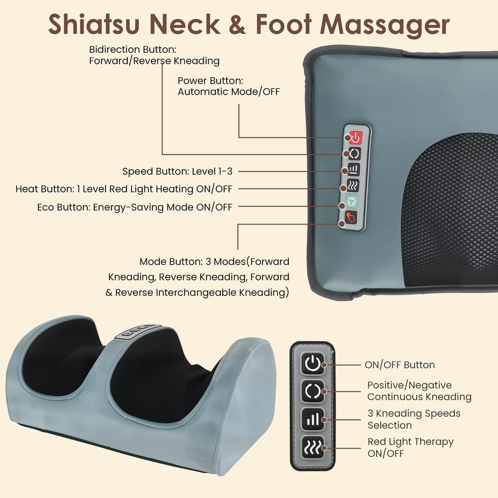 KOCASO foot massager soothing feet and calves after a long day