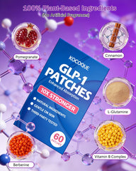 KOCCQUE GLP-1 patch is waterproof during workouts and showers