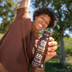 Koia Elite Chocolate Ready-to-Drink bottle ideal for workouts.