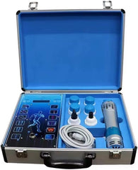 Koiexiak touchscreen shockwave therapy machine front view for pain relief.
