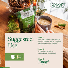 Kokora Life Reg regenerated field view communicates regenerative farming values.