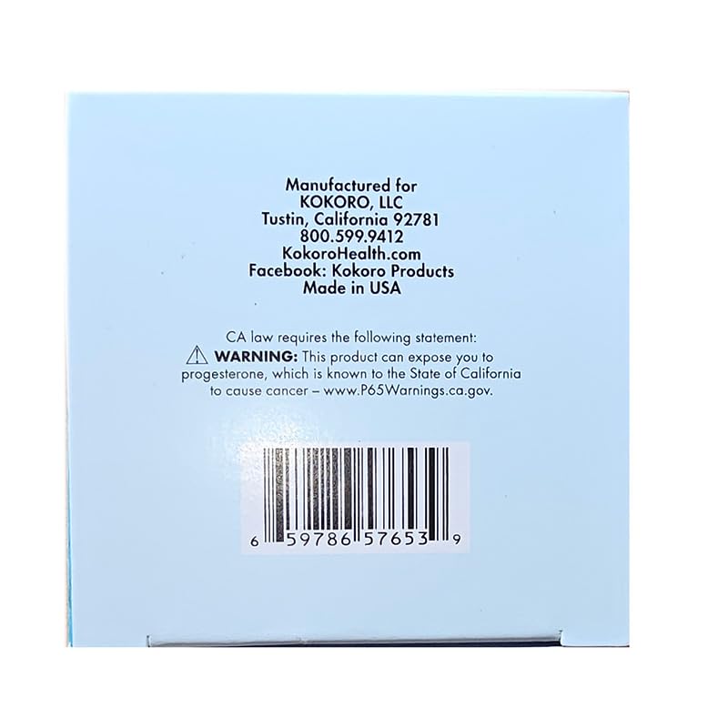 Kokoro Balance Creme 2oz jar ready for travel and routine use.