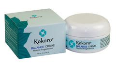 Kokoro Balance Creme application demonstrates quick, non-greasy absorption.