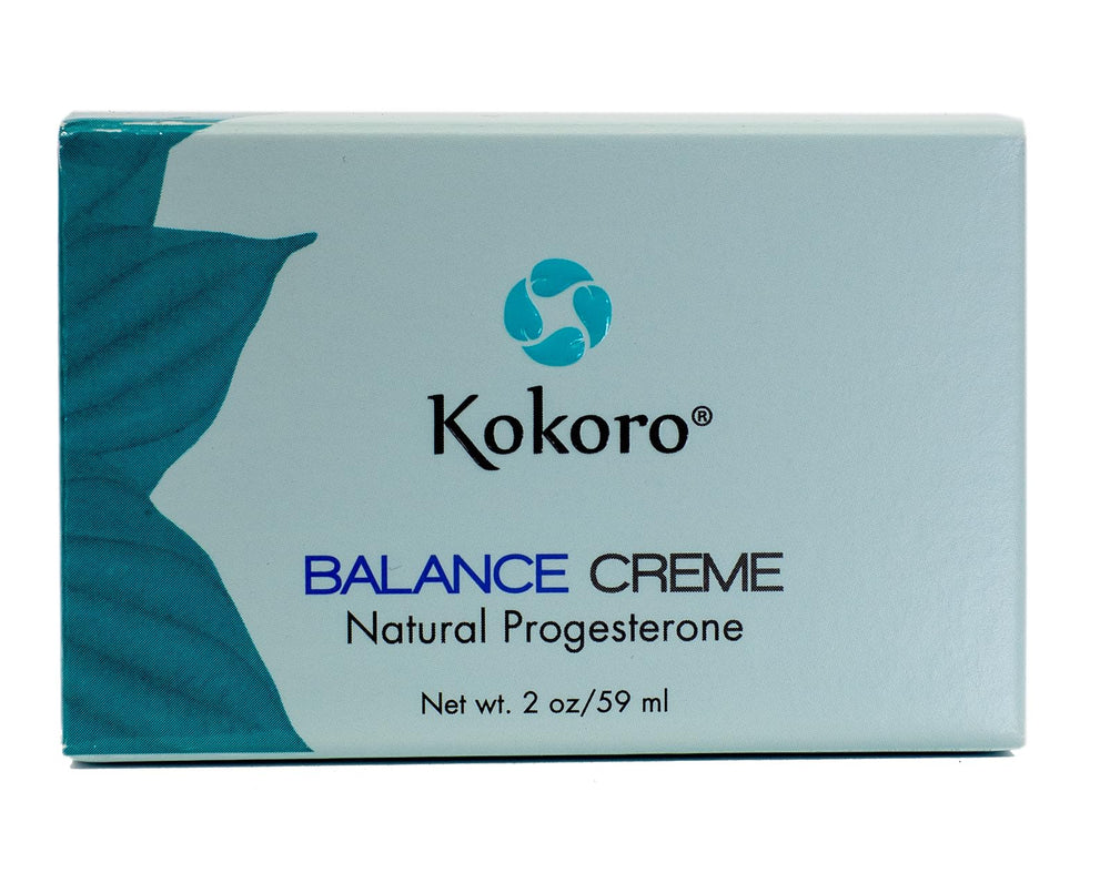 Kokoro Balance Creme open jar reveals clean, simple packaging.