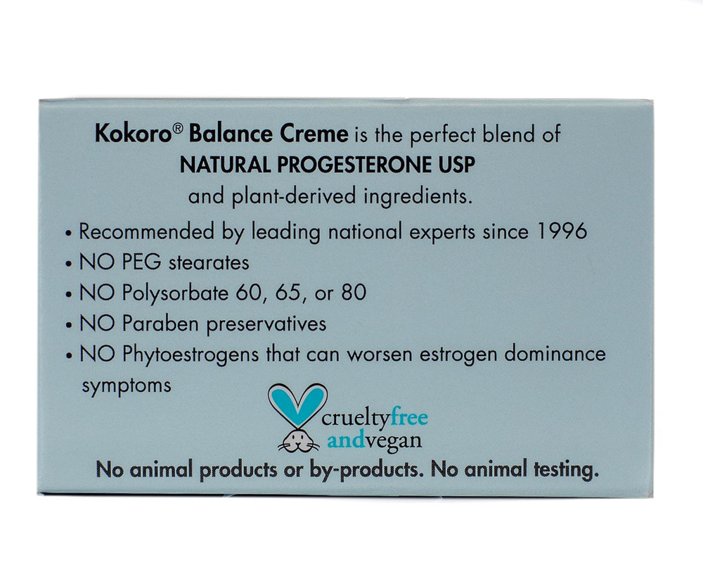 Kokoro Balance Creme swatch demonstrates gentle, skin-friendly consistency.