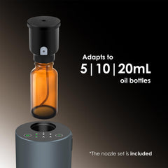 KONCHILE waterless diffuser battery-powered for cordless portability