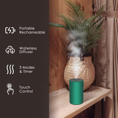 KONCHILE Waterless Diffuser compact size fits cupholders and bags