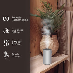 KONCHILE Desk setup diffuser refreshing workspace without water