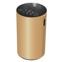 KONCHILE waterless diffuser with gold body for home or office use