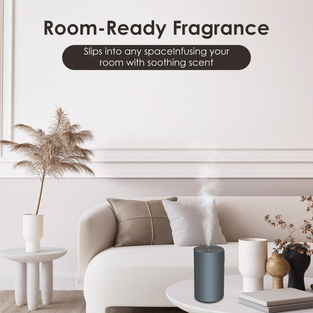 KONCHILE travel-friendly diffuser ready for hotel rooms or road trips