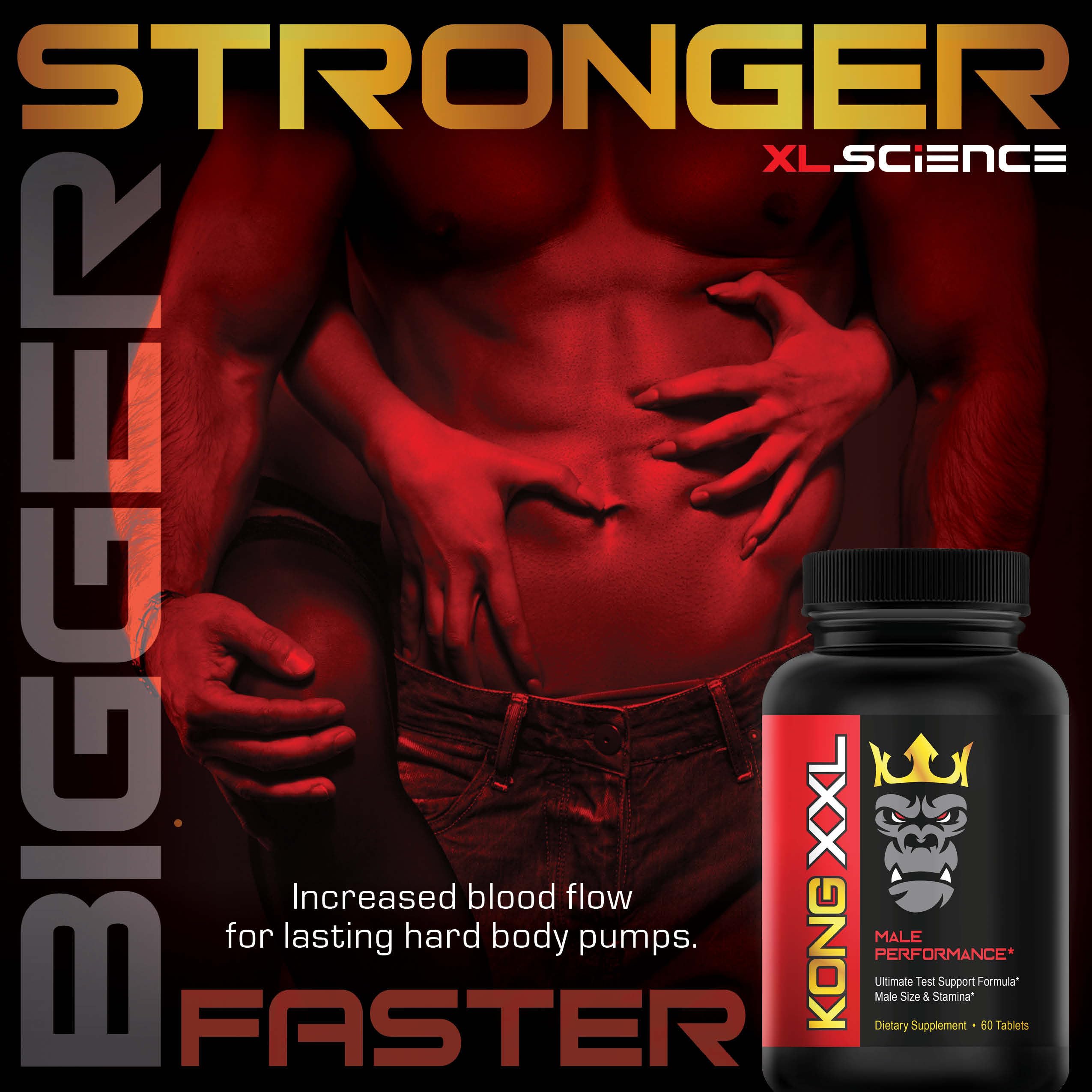 Kong XXL dosage capsules demonstrates daily consumption for goals.