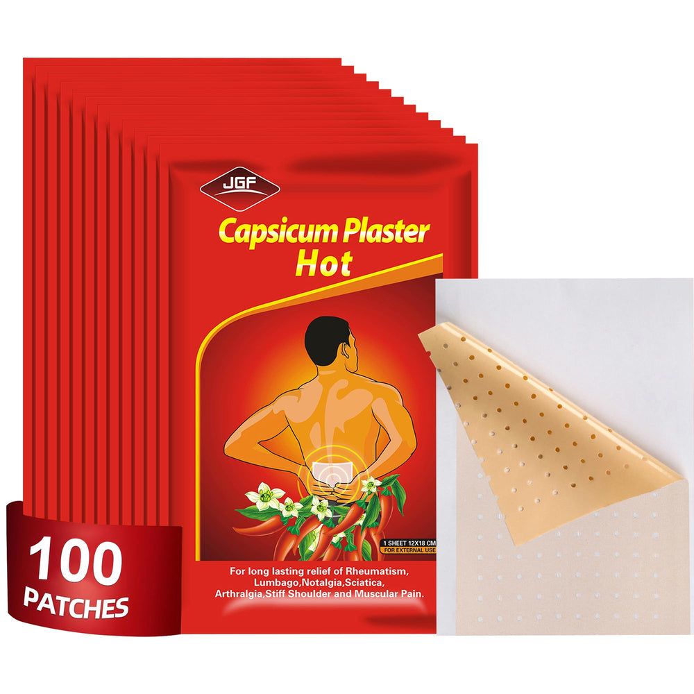 KONGDY Capsaicin Patches large coverage applied to skin for broad-area relief
