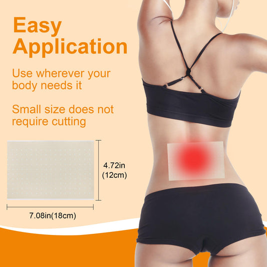 KONGDY tiger hot patch applied to skin provides long-lasting heat.