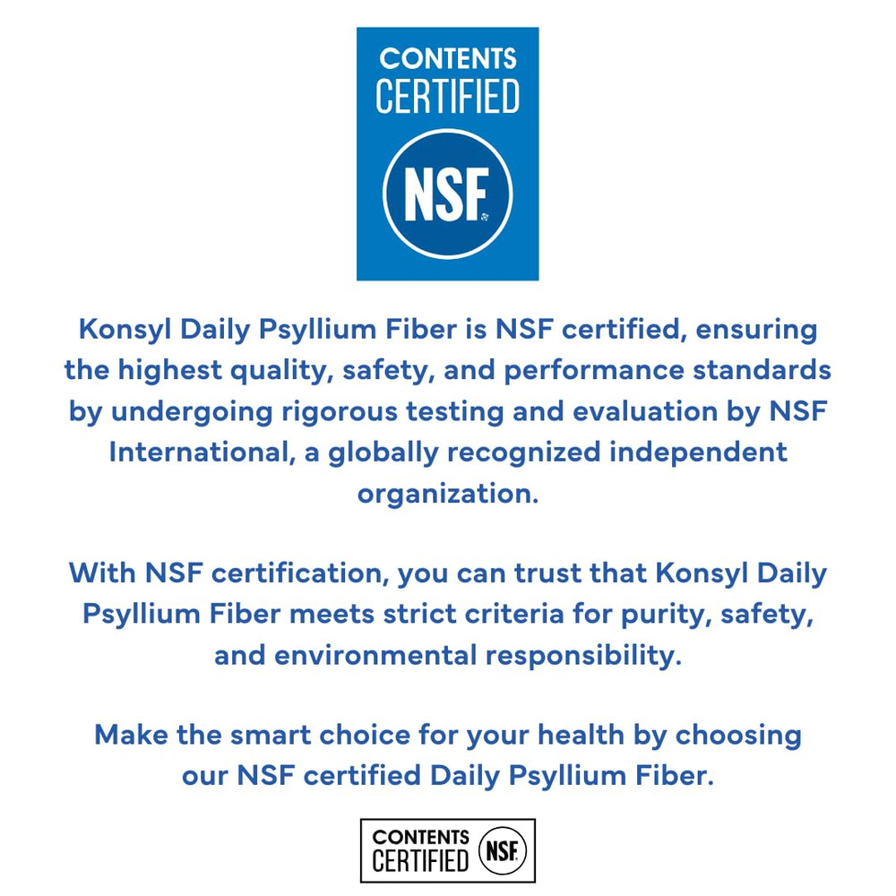 Konsyl 540g packaging emphasizes value and ready-to-use daily fiber