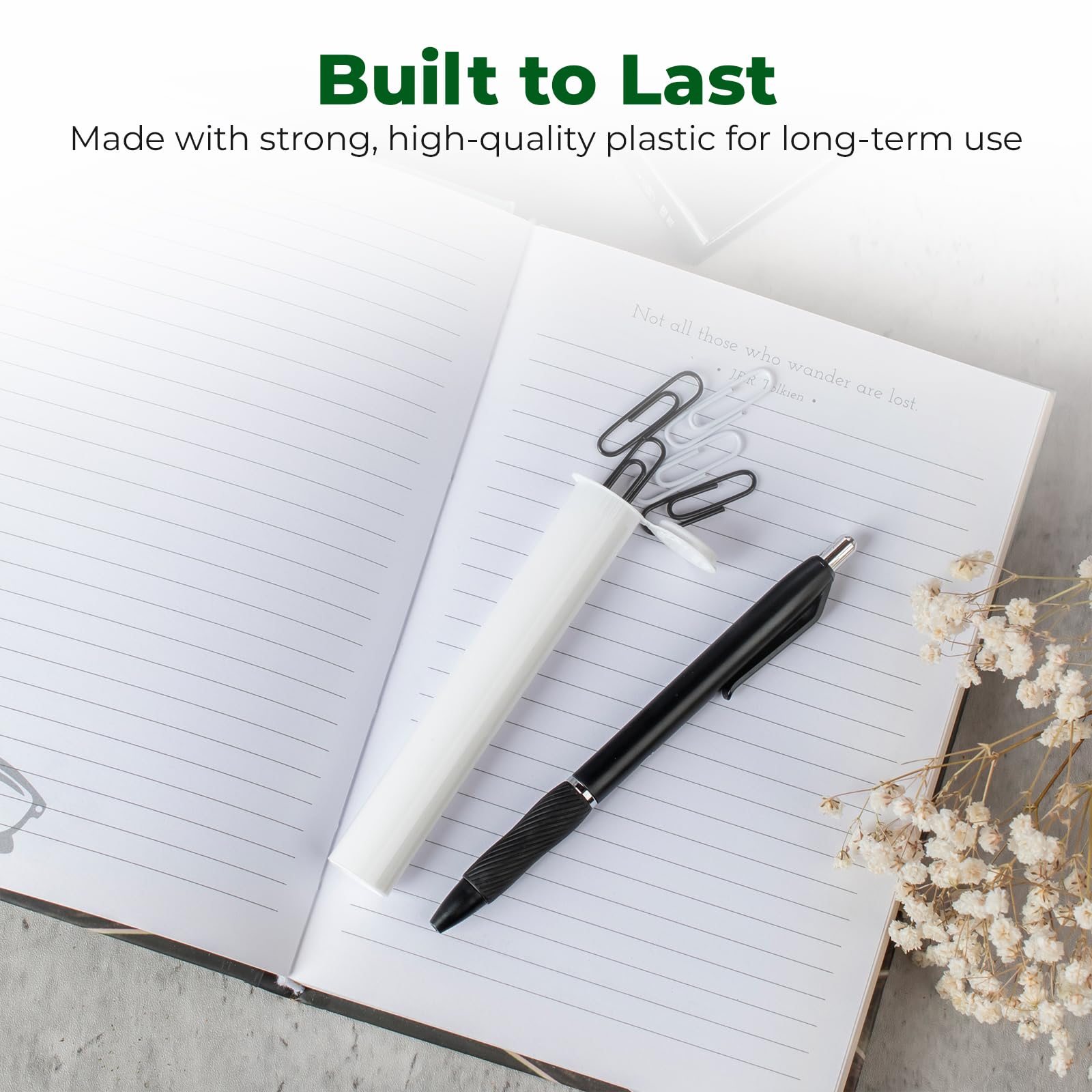 Kopperko compact container reduces bulk while keeping items organized.