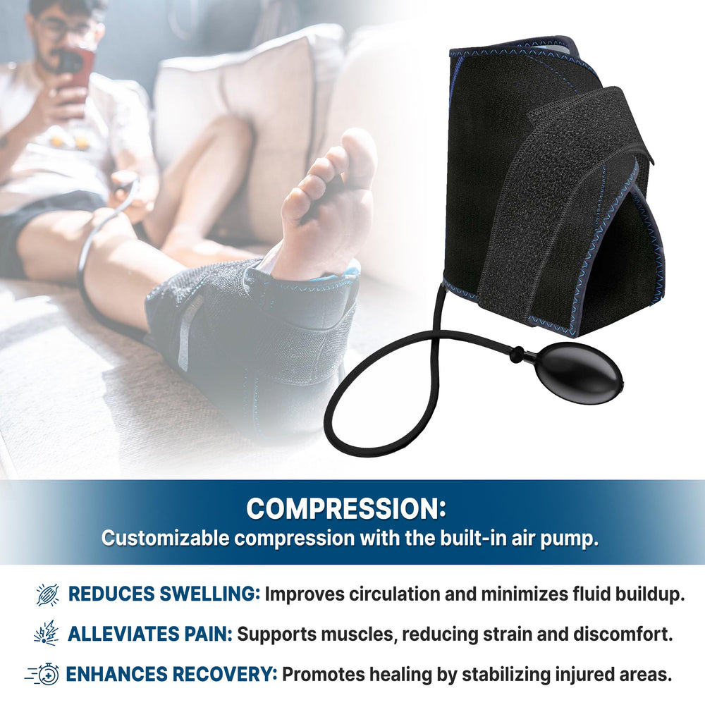 Koprez Foot CryoPump ideal for athletes needing faster foot and ankle recovery