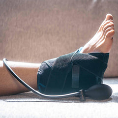 Koprez Foot CryoPump moisture-wicking fabric keeps skin dry during workouts