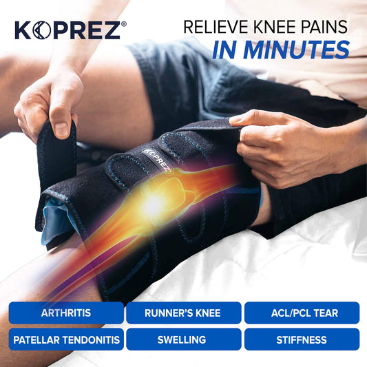 Koprez Knee CryoPump adjustable pump lets you tailor compression for your needs.