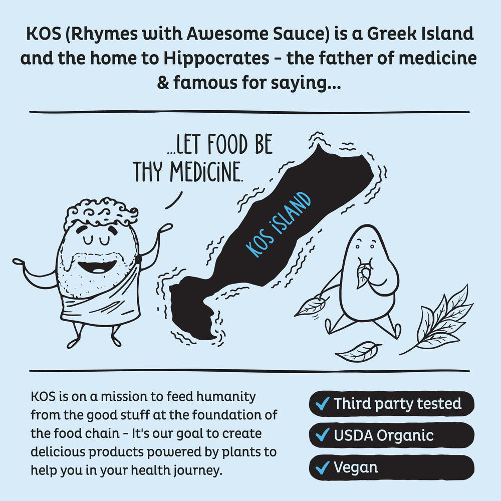 KOS Blueberry Muffin shake in glass highlighting flavor