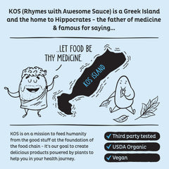 KOS Blueberry Muffin shake in glass highlighting flavor