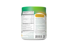 Serving size and mango flavor indicate 28 servings per tub.