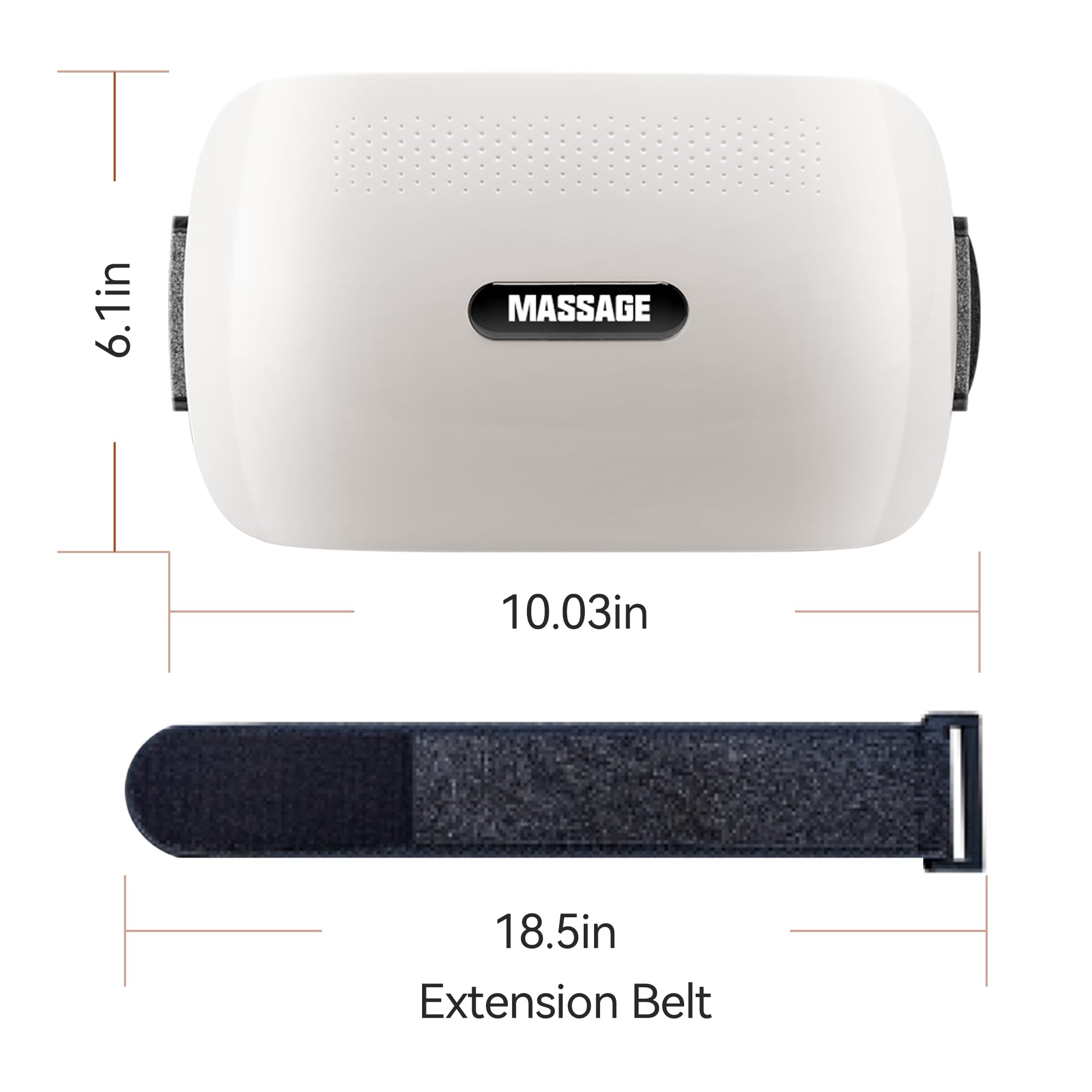 KOSTAK abdominal massager for digestion comfort and gentle relief