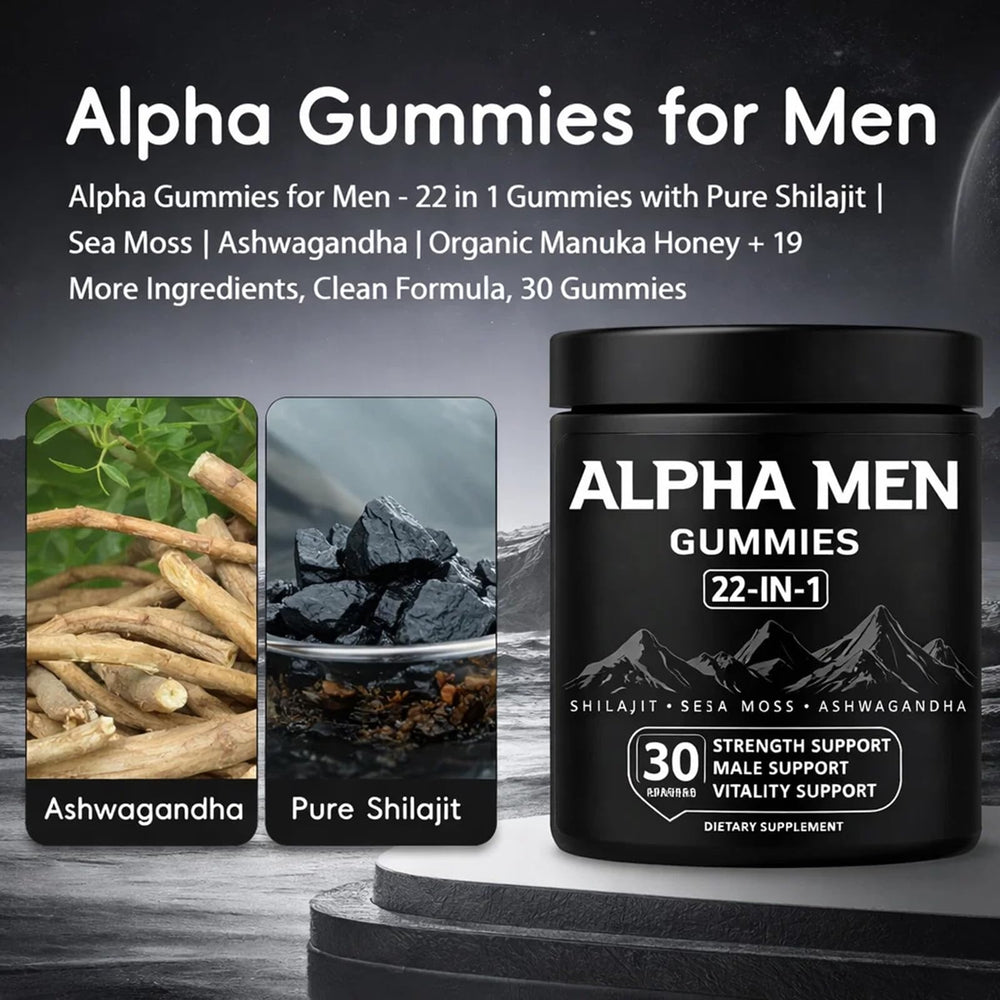 KOVGOCY Alpha Gummies ashwagandha gummy for balanced energy