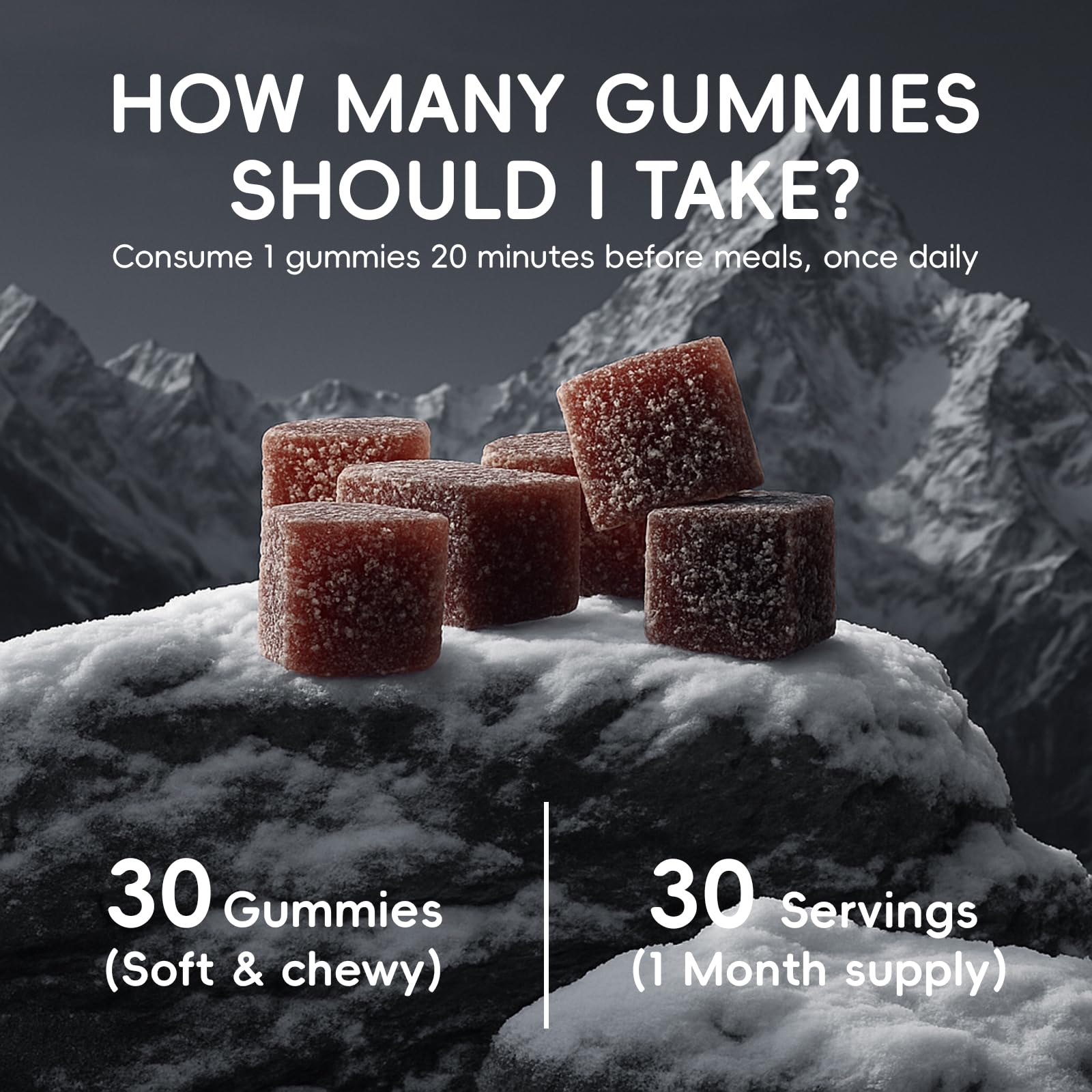 KOVGOCY Alpha Gummies daily energy support visual