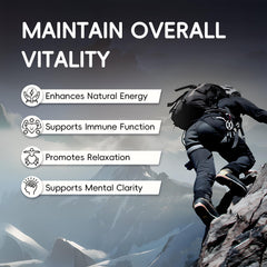 KOVGOCY Alpha Gummies nutrition label close-up
