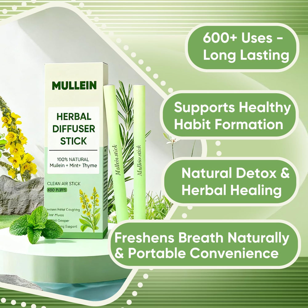 KOVGOCY diffuser stick aroma evokes a fresh herbal scent.