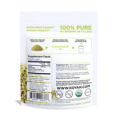 KOYAH freeze-dried broccoli sprouts powder ready to mix