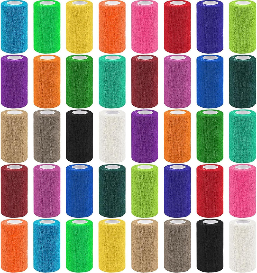 KOYEE bandage wrap colors: vibrant 4-inch roll for easy color coding and quick wrapping.