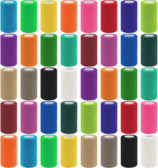 KOYEE bandage wrap colors: vibrant 4-inch roll for easy color coding and quick wrapping.
