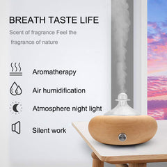 KPOKPO LED color cycle lighting enhances mood while diffusing