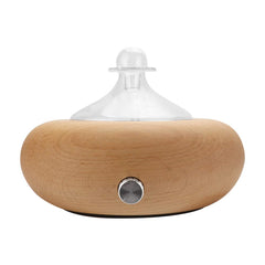 KPOKPO nebulizing diffuser bottle with glass reservoir delivering room-filling aroma