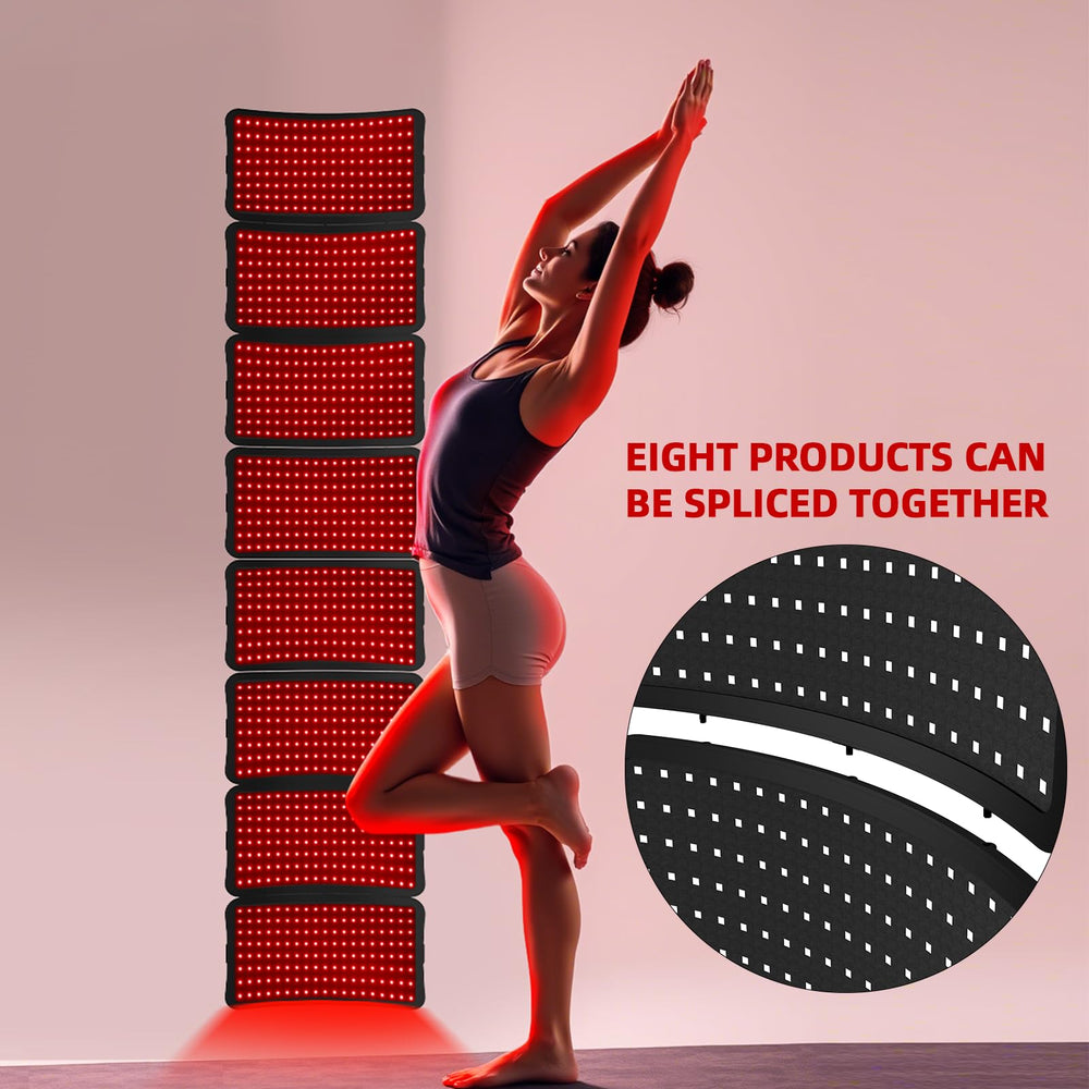 KQO Red Light Therapy Lamp height-adjustable stand fits your space