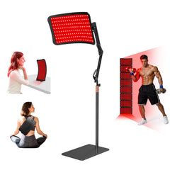 KQO Upgraded 4-in-1 lamp with floor stand for versatile at‑home sessions